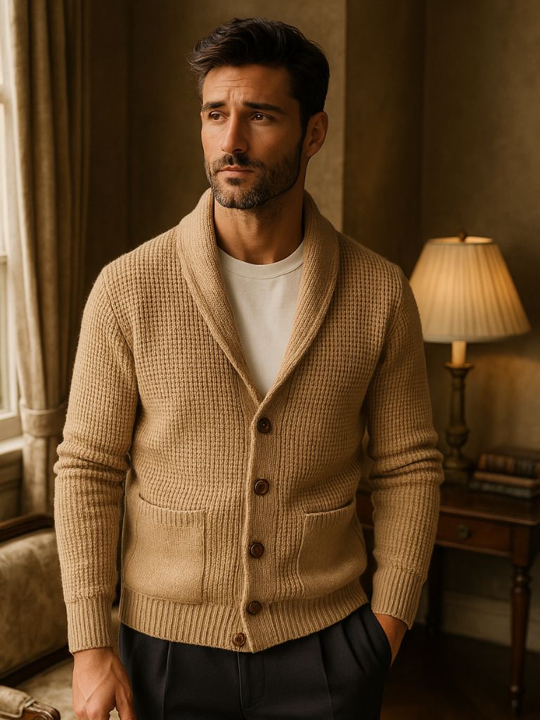 Sophisticated Winter Cardigan - Cross & Crown