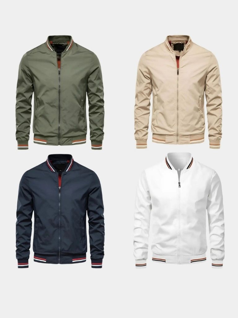 Chaquetas bomber informales - <tc>Cross & Crown</tc>