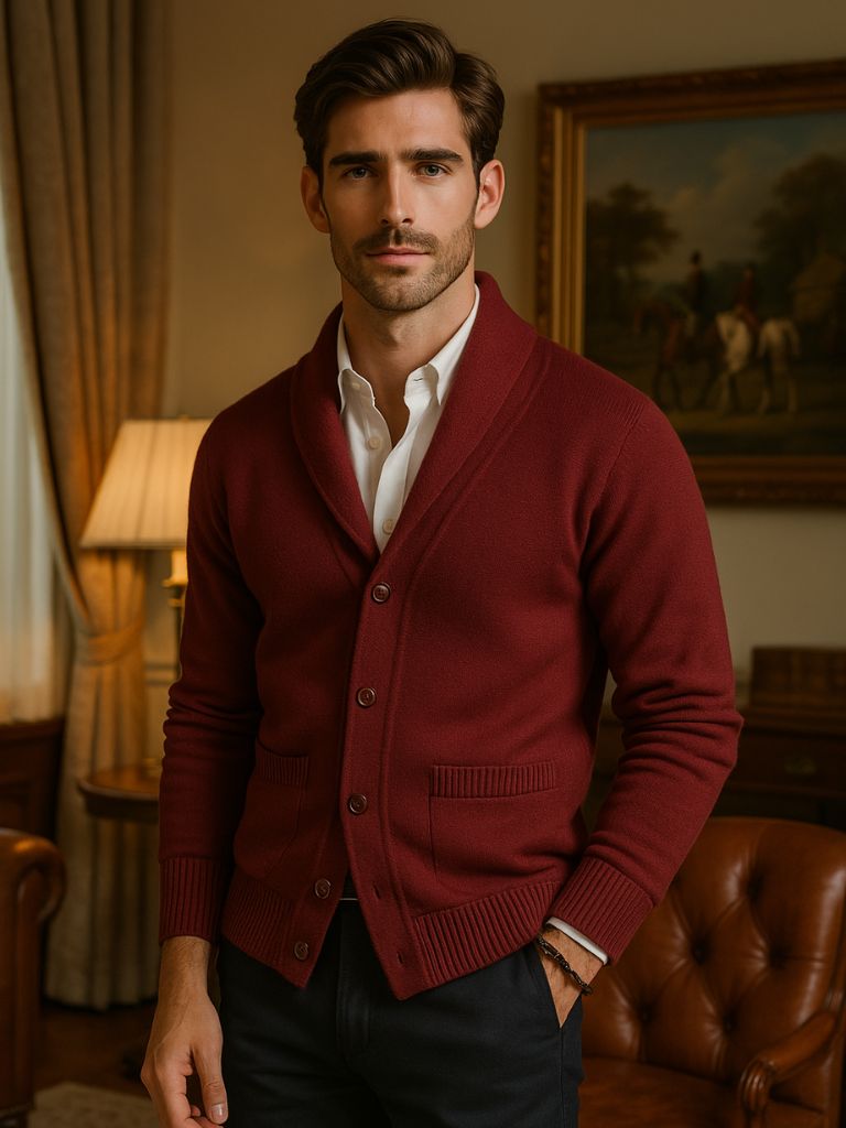 British Knit Cardigan - Cross & Crown