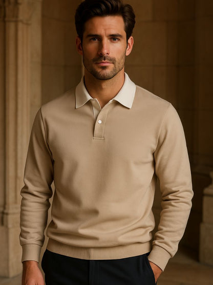 Old Money Essential Polo Shirt - Cross & Crown