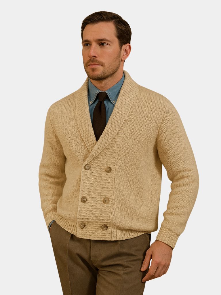 British Elegant Knit Cardigan - Cross & Crown