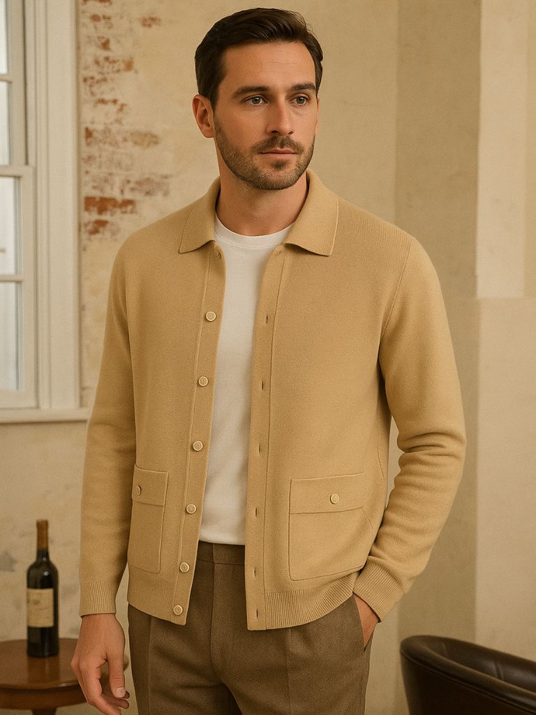 CHAQUETA 100% CASHMERE