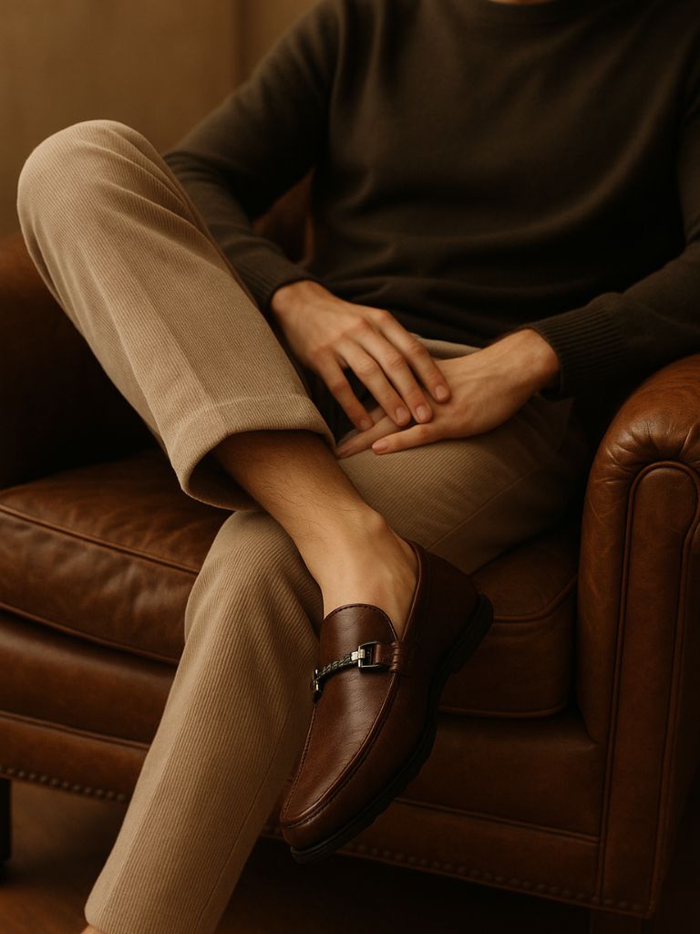 Belgravia Leather Loafers - Cross & Crown
