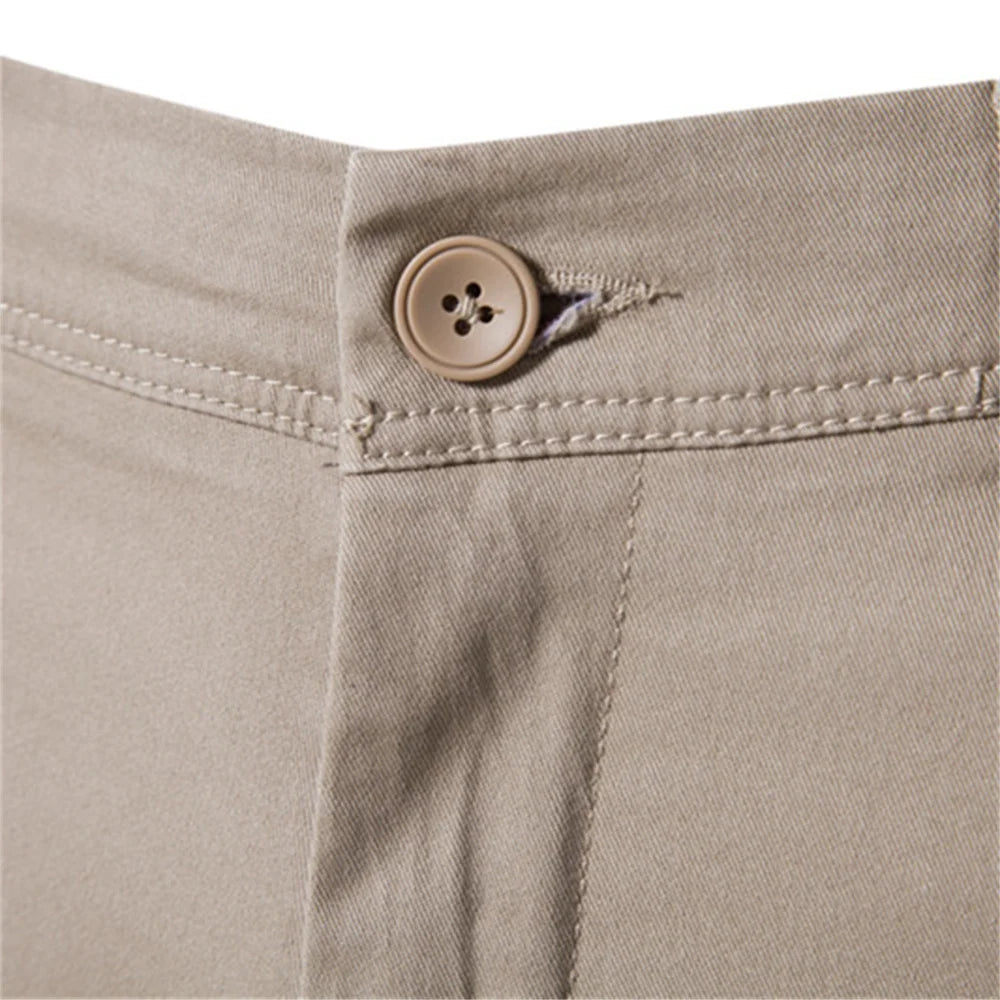 Casual Slim Fit Trousers - Cross & Crown CROSS & CROWN