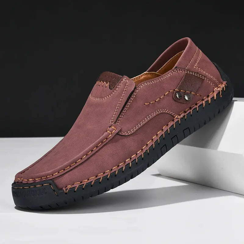 Comfortable Casual Moccasins Shoes - Cross & Crown Cross & Crown