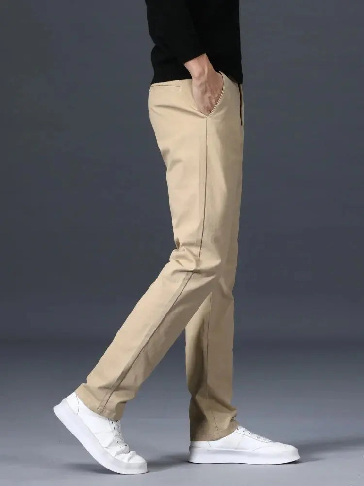 Minimalist Old Money Trousers - Cross & Crown CROSS & CROWN