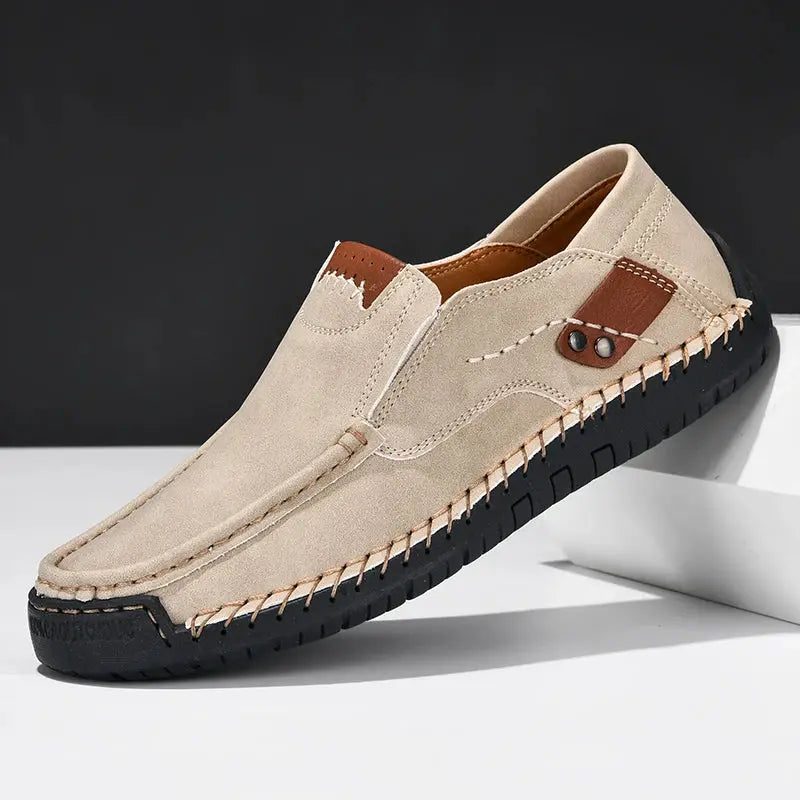 Comfortable Casual Moccasins Shoes - Cross & Crown Cross & Crown