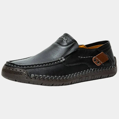 Comfortable Leather Moccasins Shoes - Cross & Crown Cross & Crown