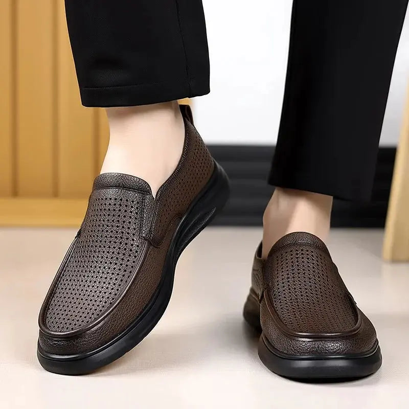 Comfortable Casual Elegant Moccasins Shoes - Cross & Crown Cross & Crown