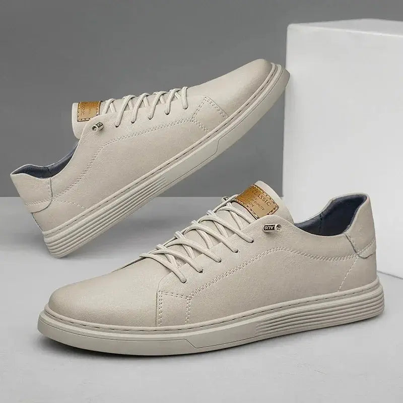 Classic Essential Leather Shoes - Cross & Crown Cross & Crown