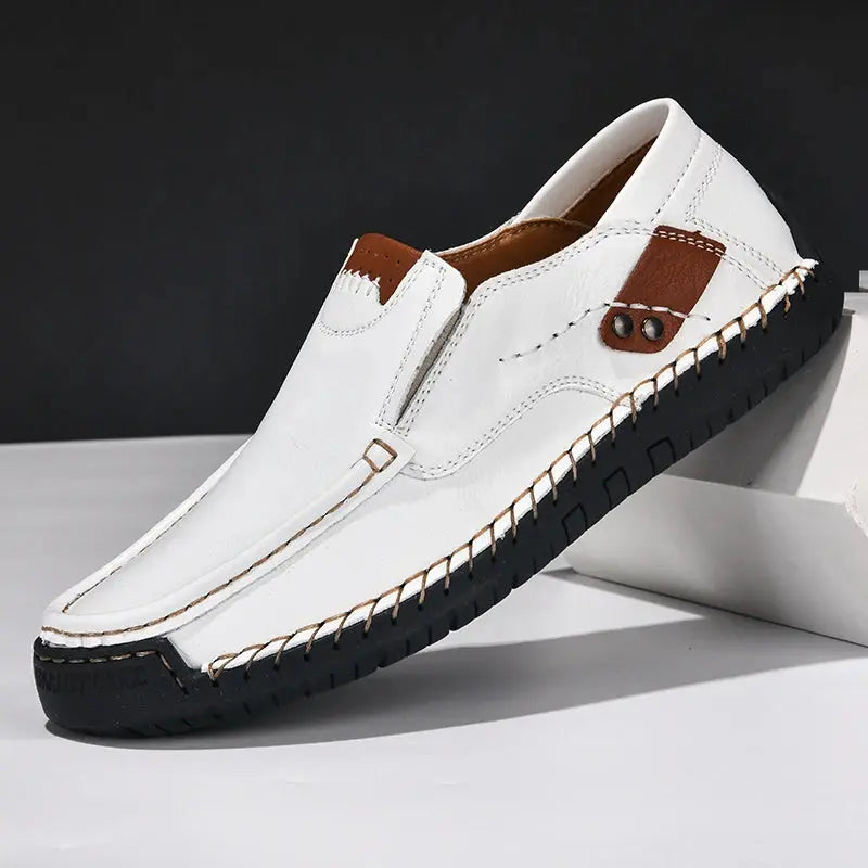 Comfortable Casual Moccasins Shoes - Cross & Crown Cross & Crown