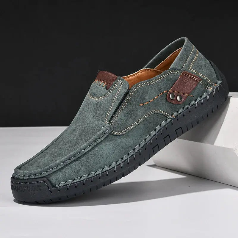 Comfortable Casual Moccasins Shoes - Cross & Crown Cross & Crown