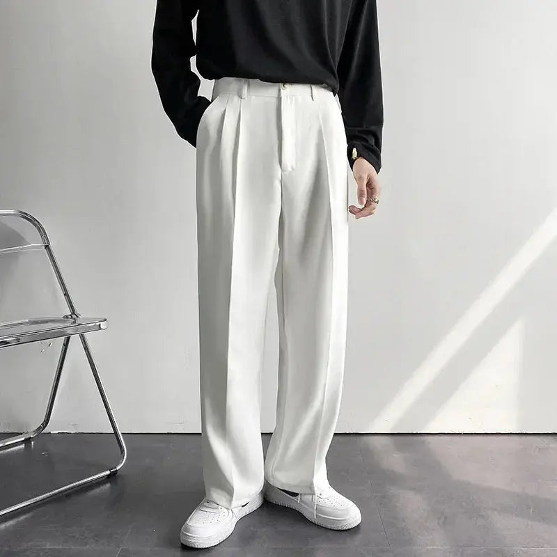 Minimalist Old Money Trousers - Cross & Crown CROSS & CROWN