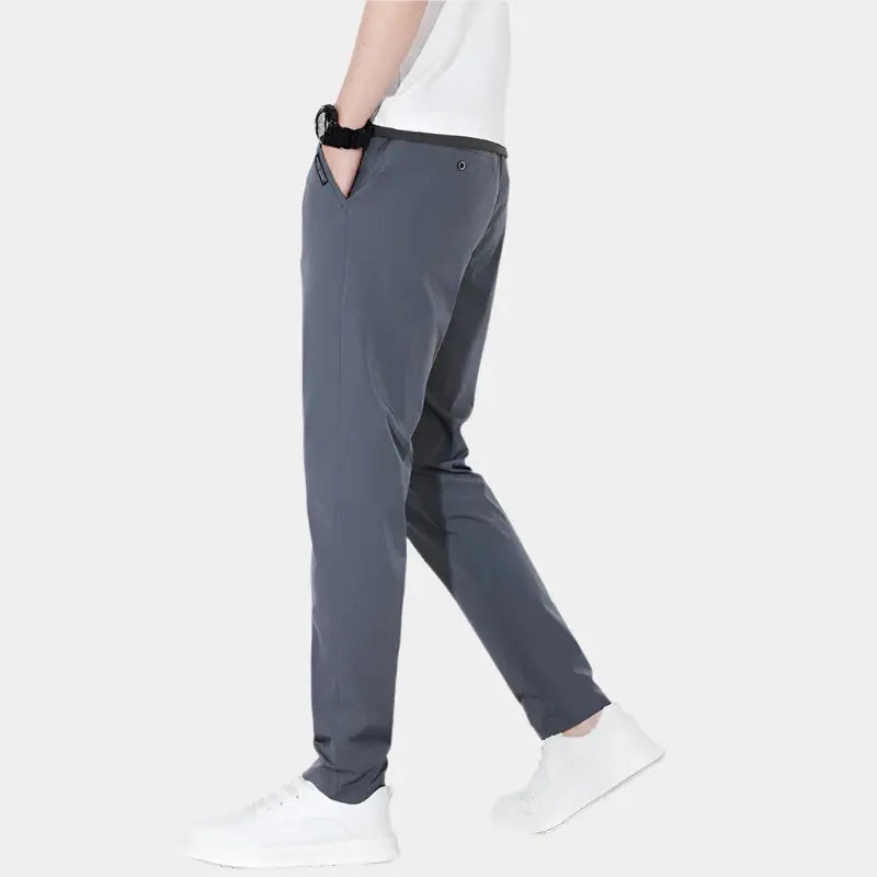 Essencial Stretch Trousers - New Elastic Waist - Cross & Crown Cross & Crown