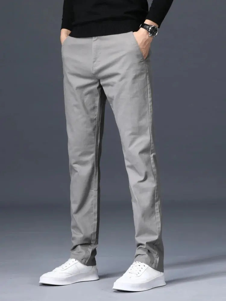 Minimalist Old Money Trousers - Cross & Crown CROSS & CROWN