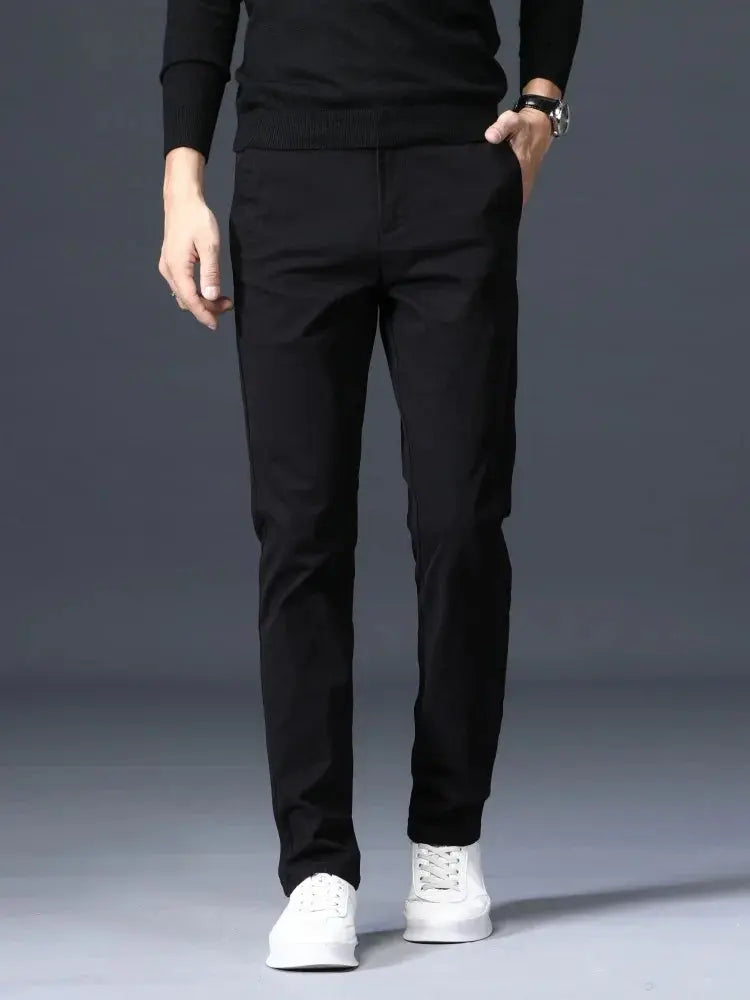 Minimalist Old Money Trousers - Cross & Crown CROSS & CROWN