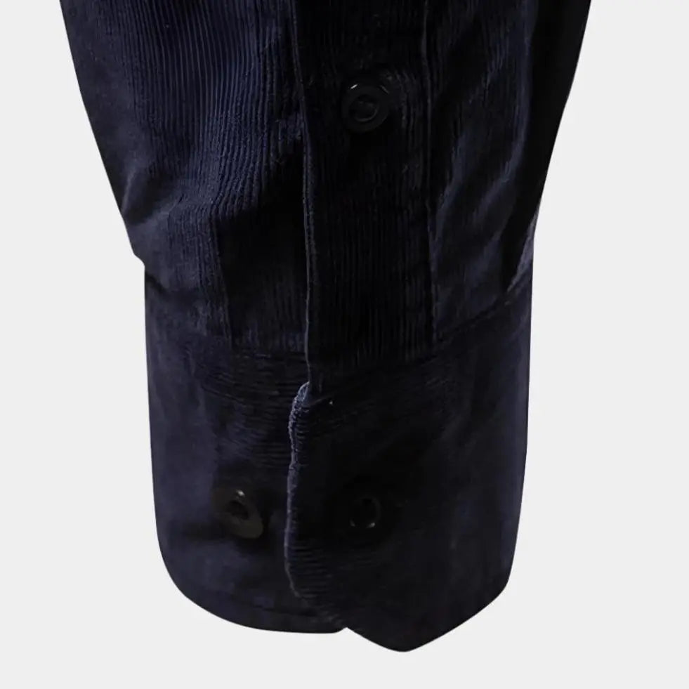 Casual Business Corduroy Shirt - Cross & Crown CROSS & CROWN