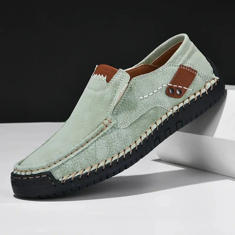 Comfortable Casual Moccasins Shoes - Cross & Crown Cross & Crown