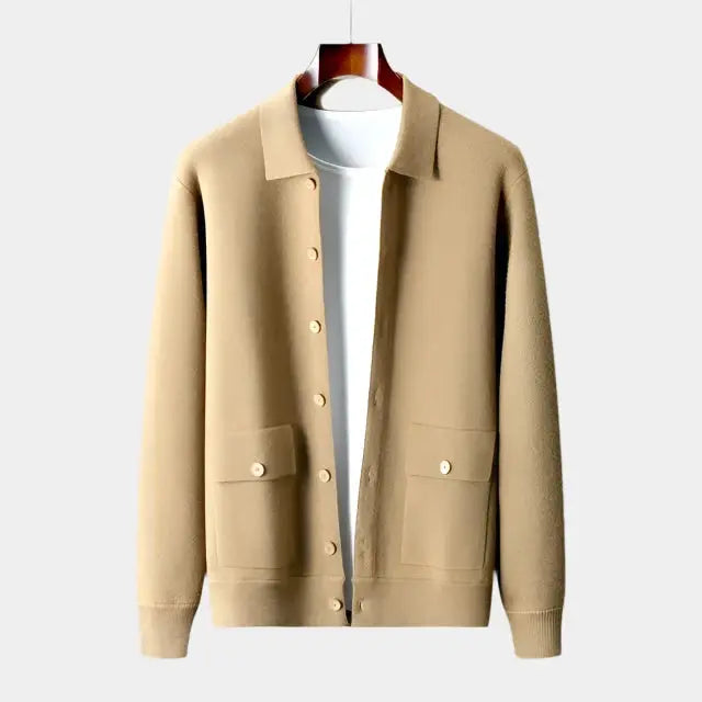 Essential Cashmere Jacket - Cross & Crown Cross Crown