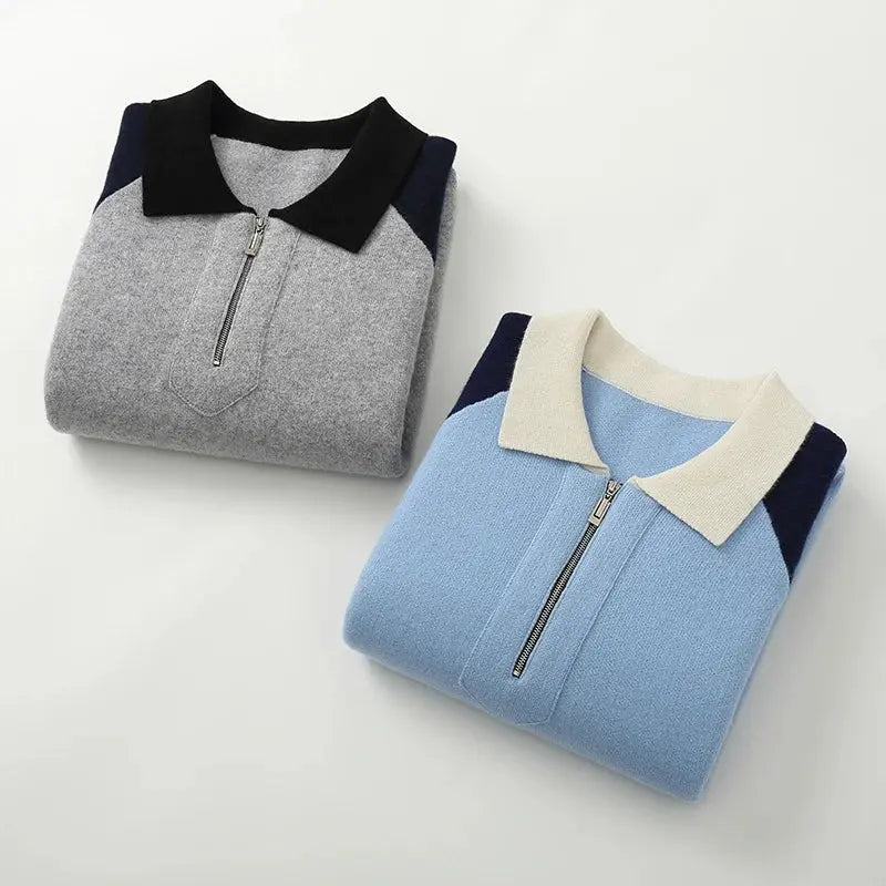 Essential Polo Sweater - Cross & Crown Cross & Crown