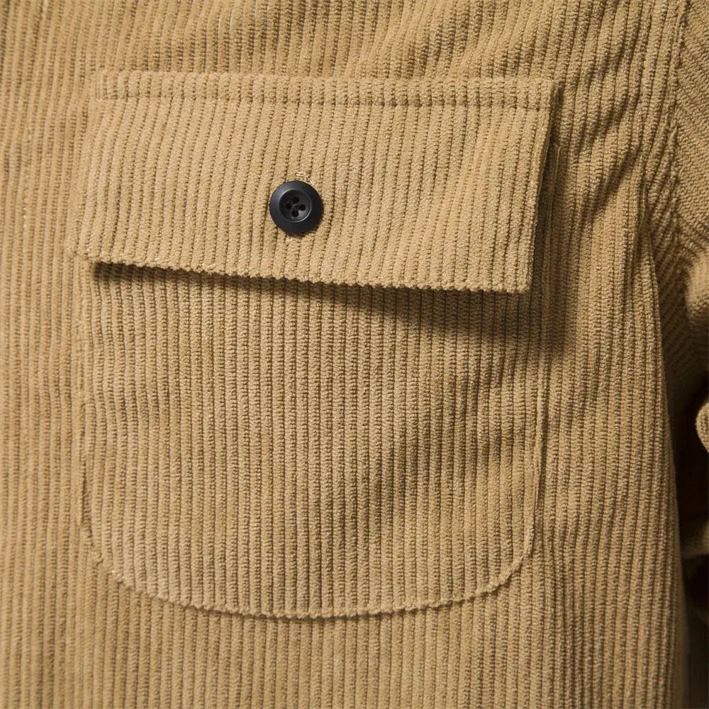 Essential Corduroy Shirt - Cross & Crown Cross Crown