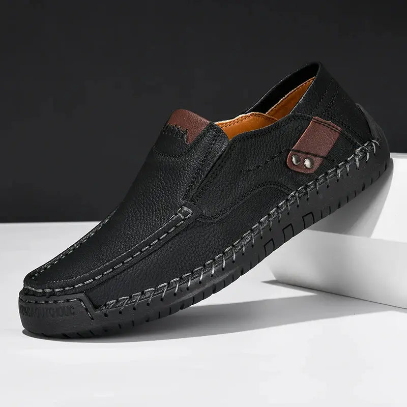 Comfortable Casual Moccasins Shoes - Cross & Crown Cross & Crown