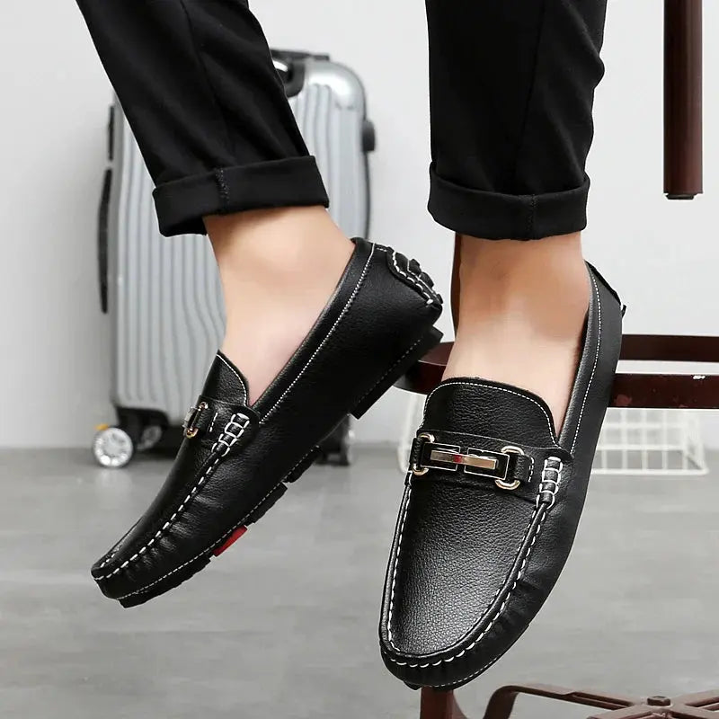 TORINO GENUINE LEATHER LOAFERS Cross & Crown