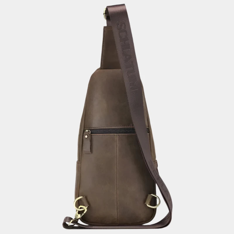 Essential Leather Shoulderbag - Cross & Crown Cross & Crown