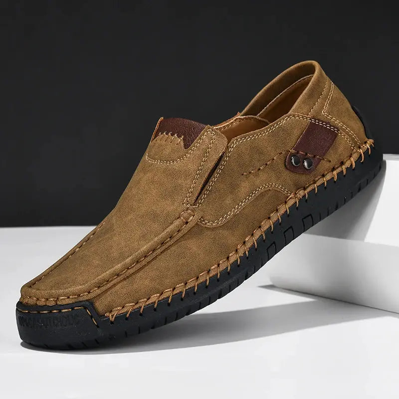 Comfortable Casual Moccasins Shoes - Cross & Crown Cross & Crown