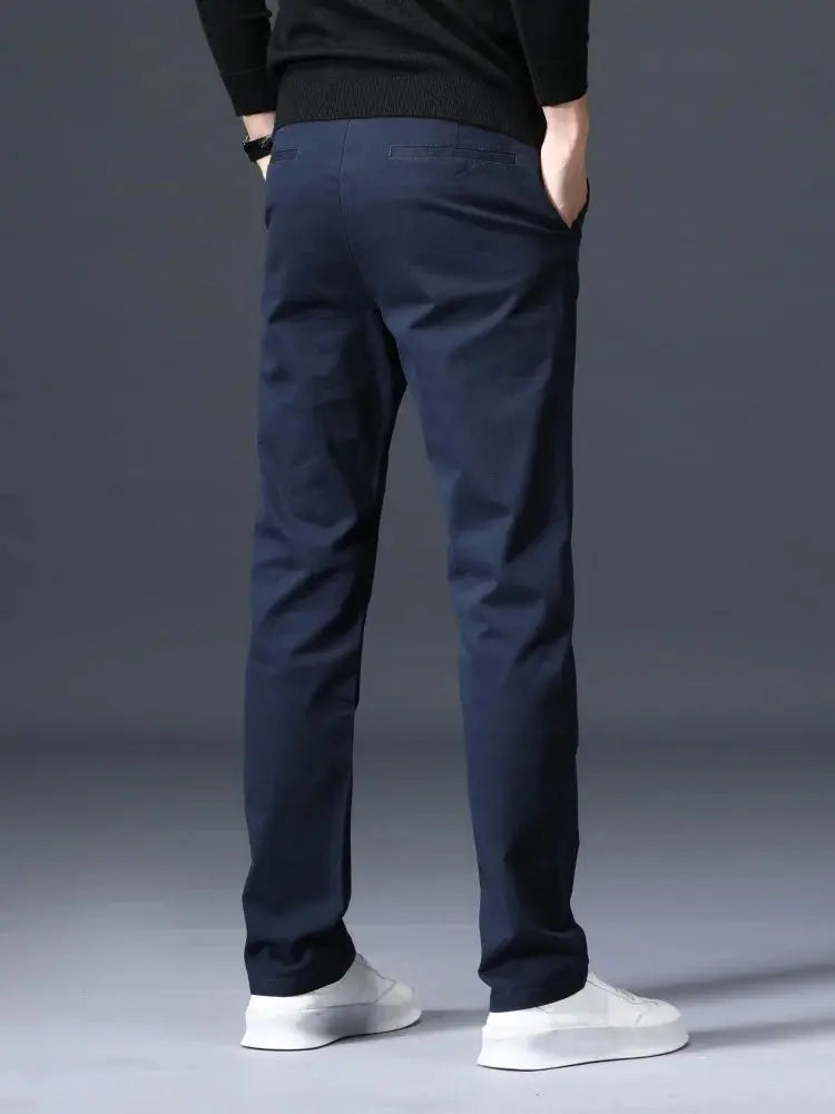 Minimalist Old Money Trousers - Cross & Crown CROSS & CROWN