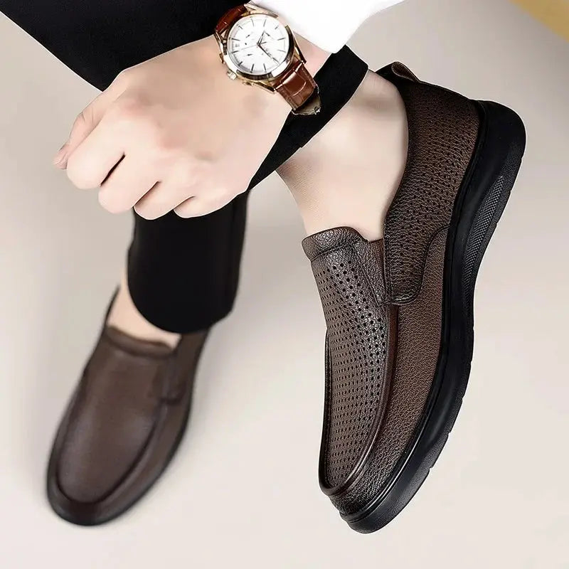 Comfortable Casual Elegant Moccasins Shoes - Cross & Crown Cross & Crown