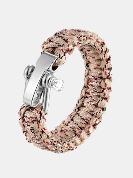 Adjustable Nautical Bracelet - Cross & Crown - Cross & Crown