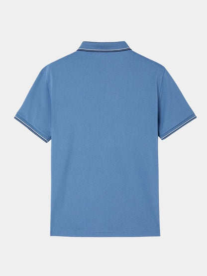Azure Classic Polo – Cross & Crown - Cross & Crown