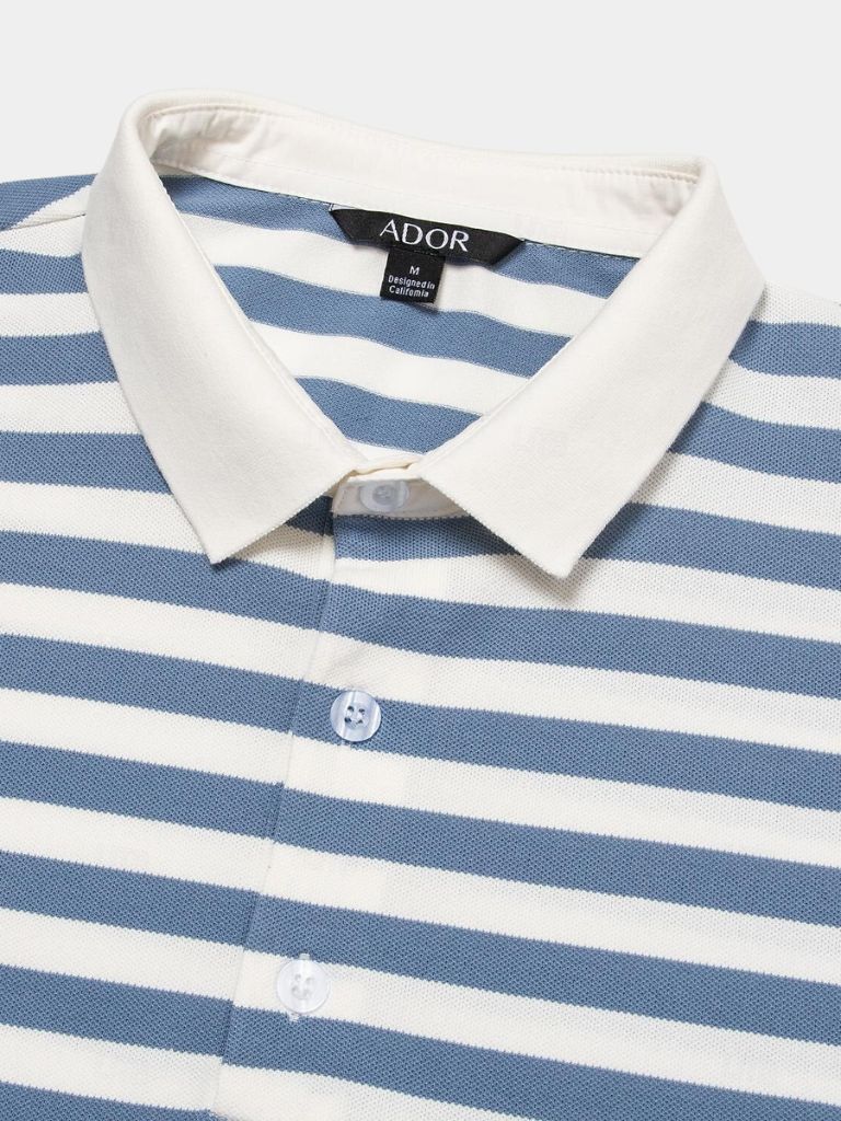 Azure Nautique Polo – Cross & Crown - Cross & Crown