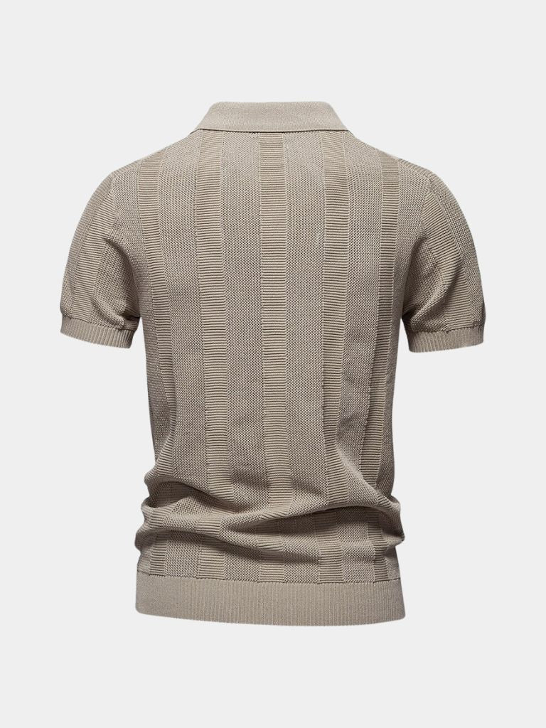 Beige Ancien Polo - Cross & Crown - Cross & Crown