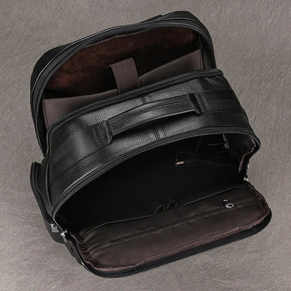Black Bull 17” Tech Backpack with USB Charging - Cross & Crown