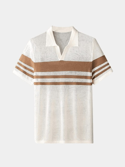 Caramel Lineage Polo – Cross & Crown - Cross & Crown