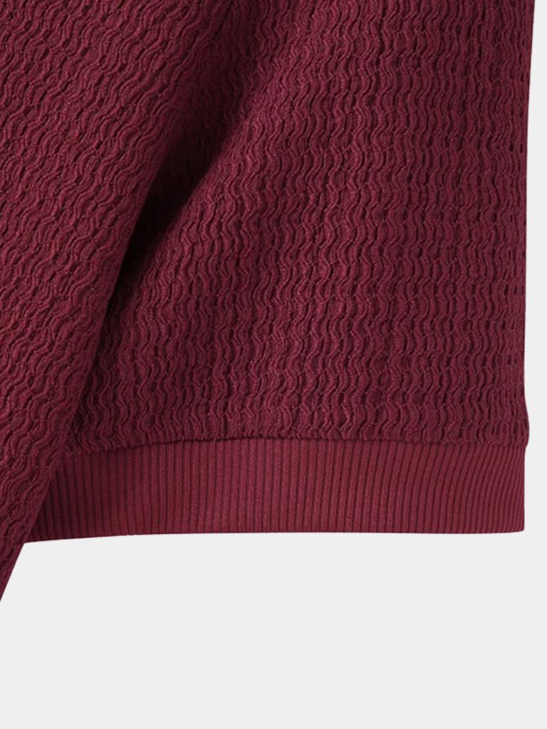 Casual Knit T-Shirt - Cross & Crown - Cross & Crown