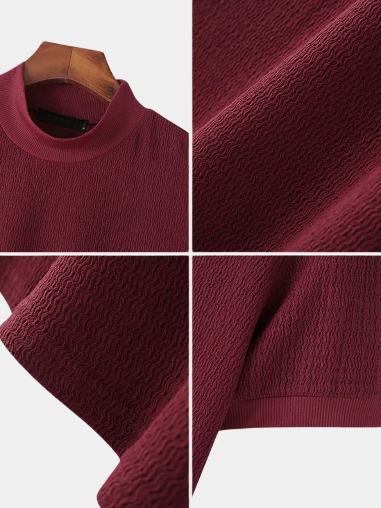 Casual Knit T-Shirt - Cross & Crown - Cross & Crown