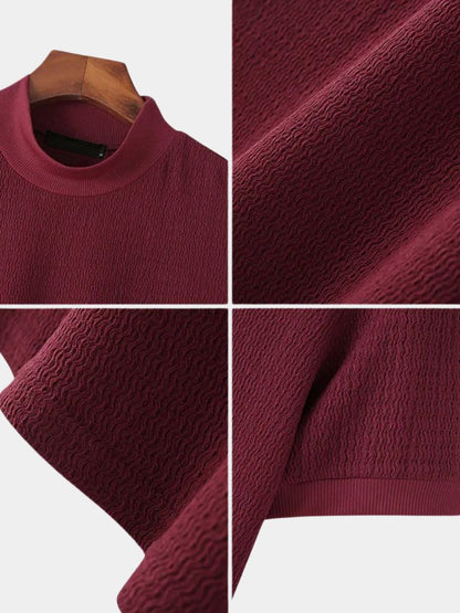 Casual Knit T-Shirt - Cross & Crown - Cross & Crown