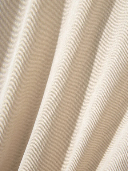 Casual Solid Corduroy Shirt - Cross & Crown - Cross & Crown
