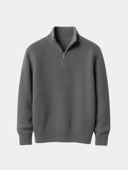 Classic Highland Quarter - Zip Sweater - Cross & Crown - Cross & Crown