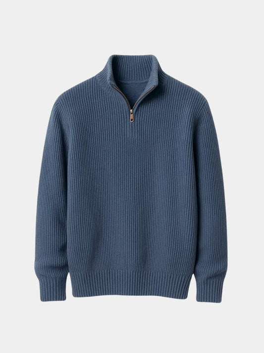 Classic Highland Quarter - Zip Sweater - Cross & Crown - Cross & Crown