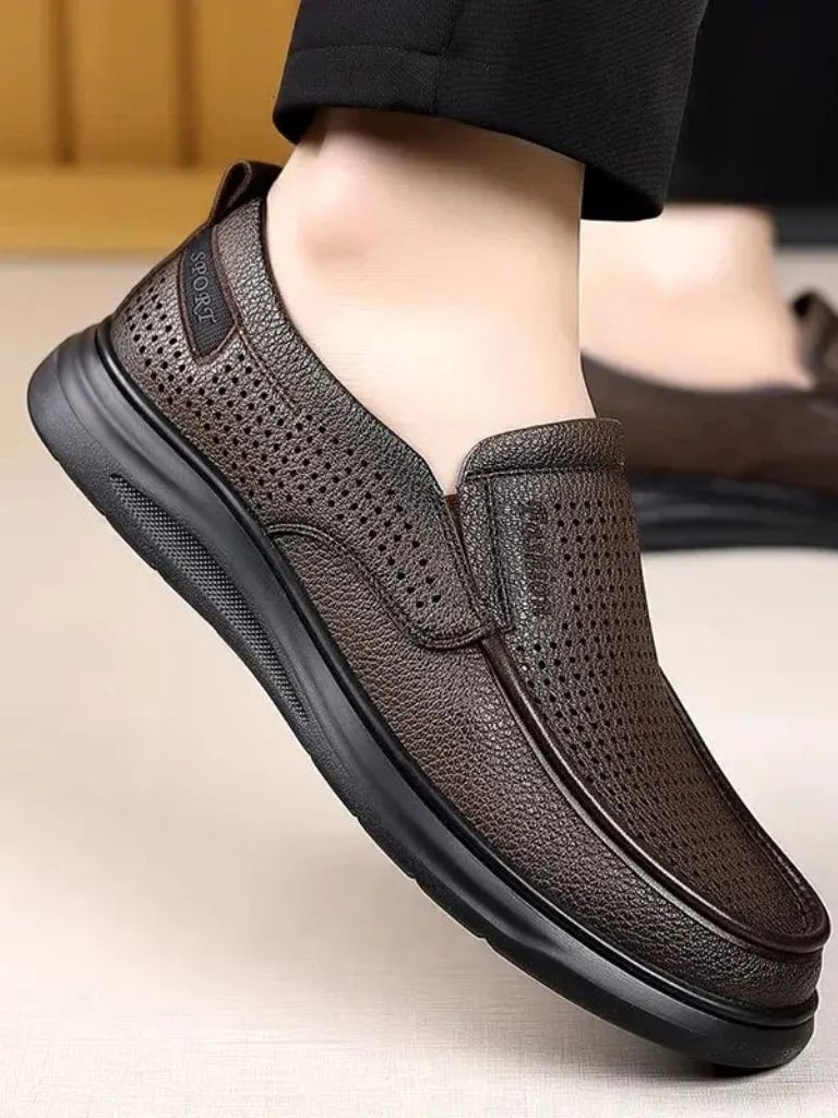 Comfortable Casual Elegant Moccasins Shoes - Cross & Crown - Cross & Crown