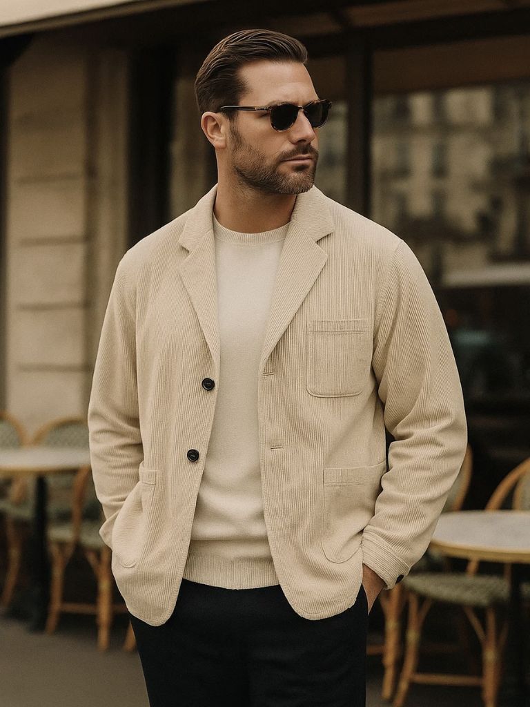Corduroy Winter Blazer - Cross & Crown - Cross & Crown