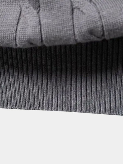 Cotton Crew Neck Pullover Sweater - Cross & Crown - Cross & Crown