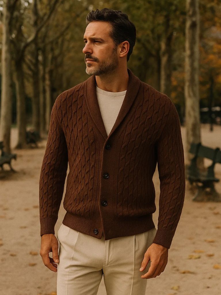 Cozy Classic Cardigan - Cross & Crown - Cross & Crown
