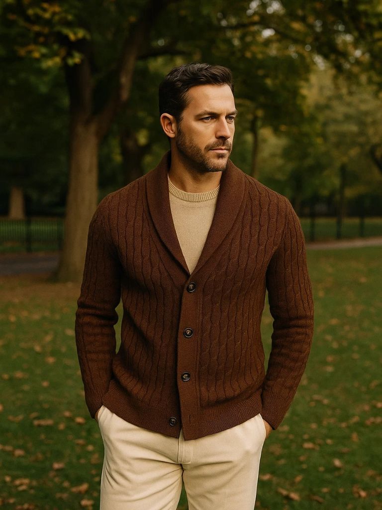 Cozy Classic Cardigan - Cross & Crown - Cross & Crown