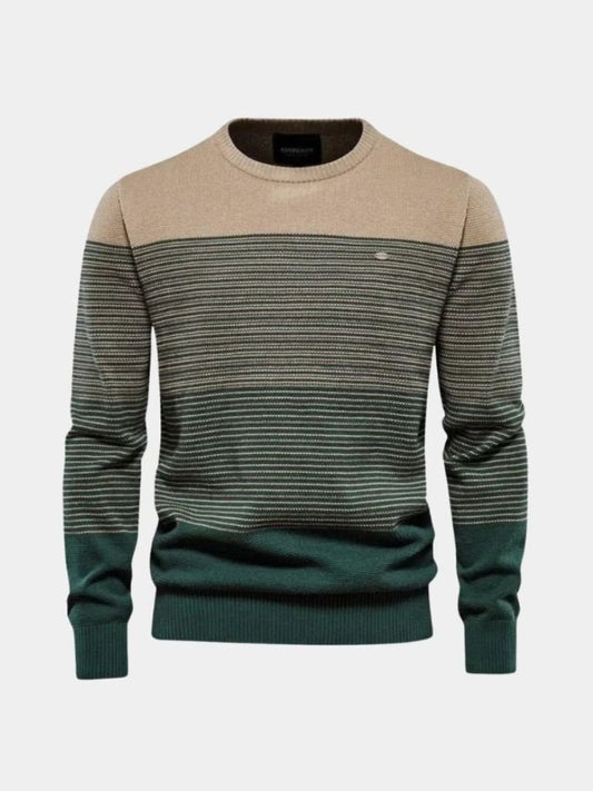 Crew Neck Knitwear Knit Pullover Sweater Jumper - Cross & Crown - Cross & Crown