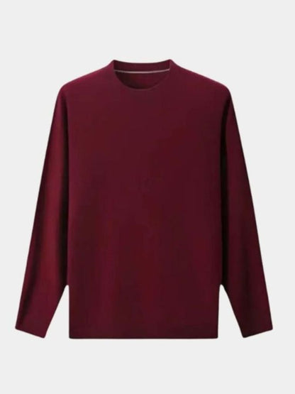 Crew Neck Knitwear Pullover Sweater - Cross & Crown - Cross & Crown